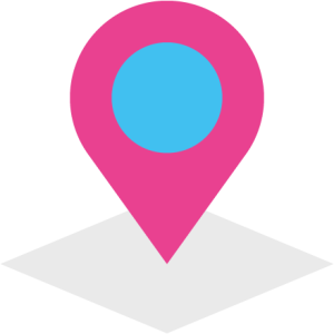 Icon, das einen Pin auf einer Landkarte darstellt