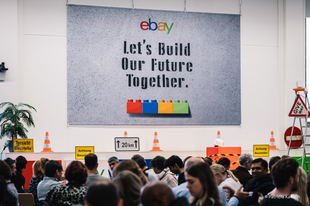 Vortragsbühne beim eBay Team Day