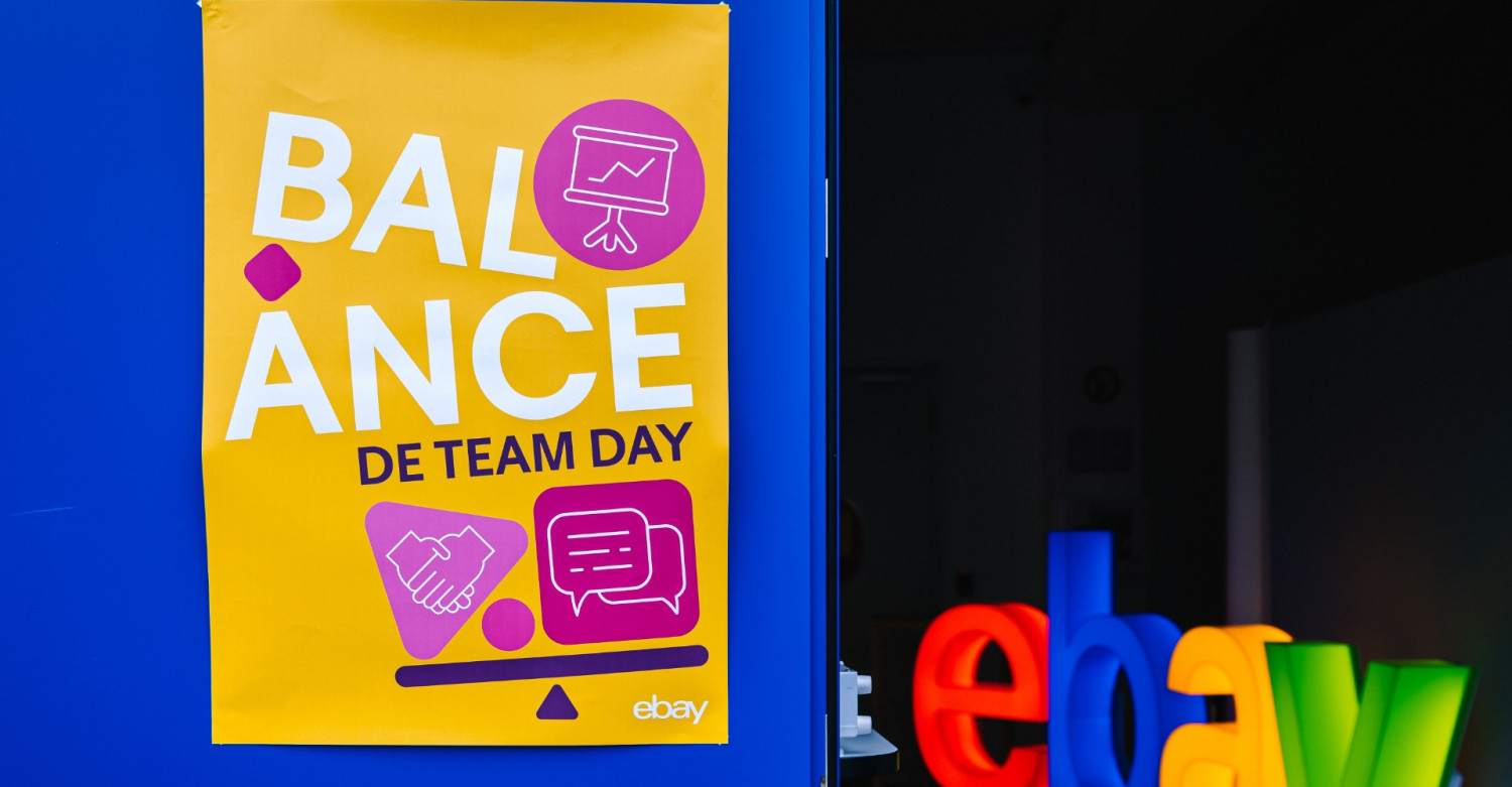 Plakat des Balance DE Team Day von eBay