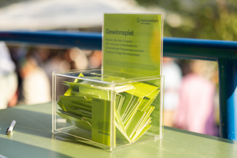 Gewinnspielbox von Kleinanzeigen Immobilien